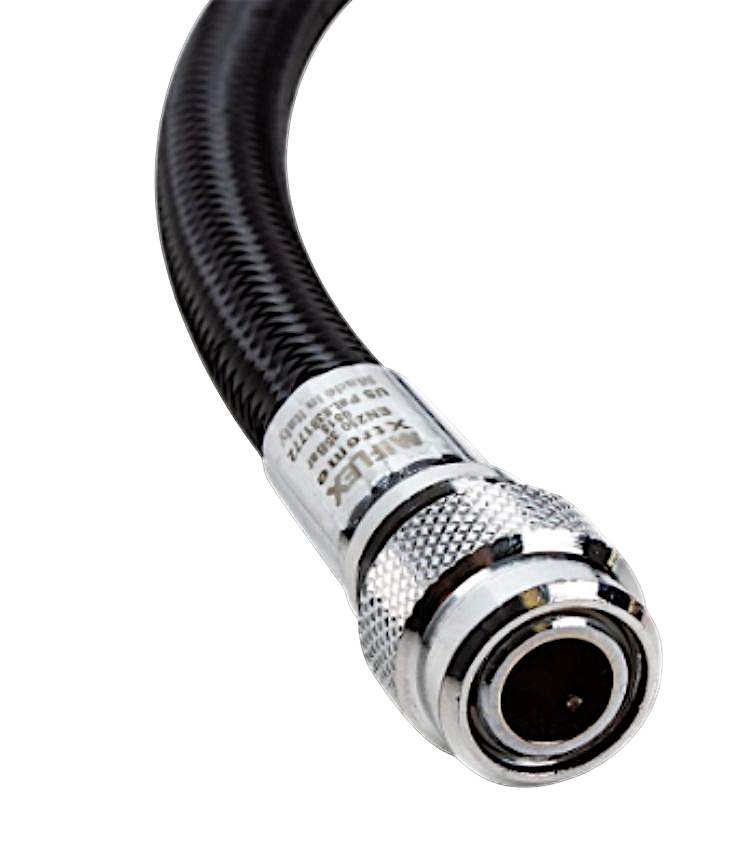 Miflex Xtreme Frusta 650mm in trecciato nero LP per Gav| DivePop