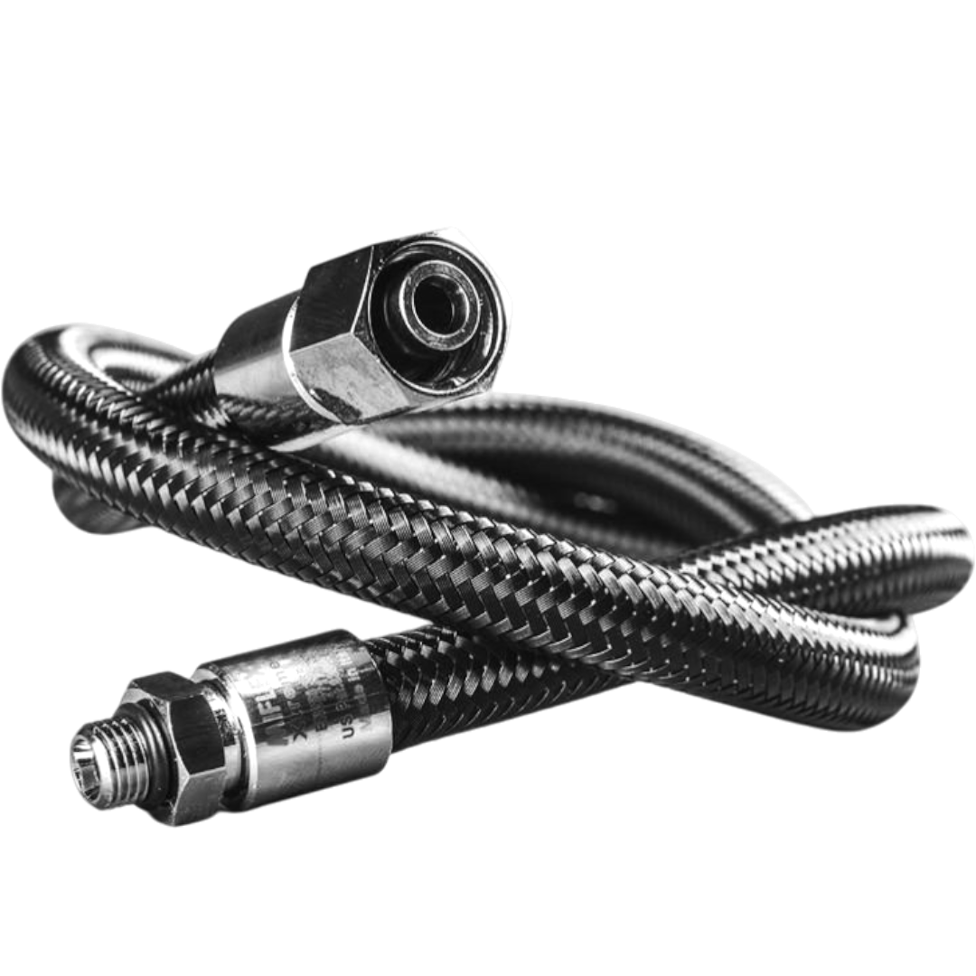 Miflex Xtreme Frusta 750mm in trecciato Nera LP per erogatore | DivePop