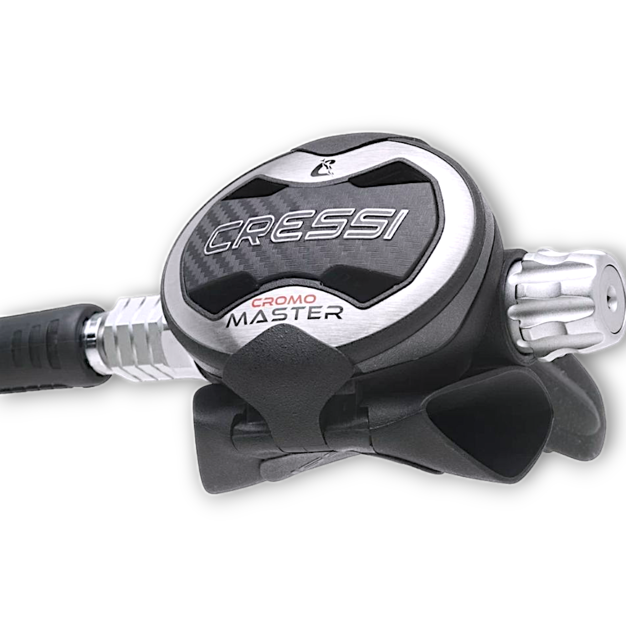Cressi Erogatori 1 stadio T10 SC Cromo Din e secondo stadio Master Cromo | DivePop