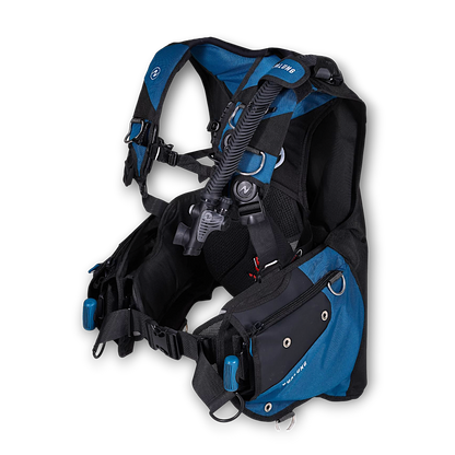 Aqualung Gav AXIOM BCD black blu petrol | DivePop