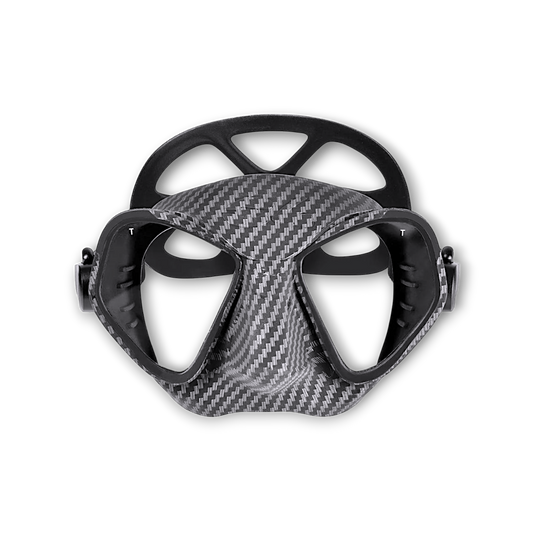 C4 Carbon Maschera Condor Carbon freediving apnea ANTI FOG | DivePop