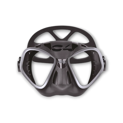 C4 Carbon Maschera Condor Nera freediving apnea ANTI FOG | DivePop