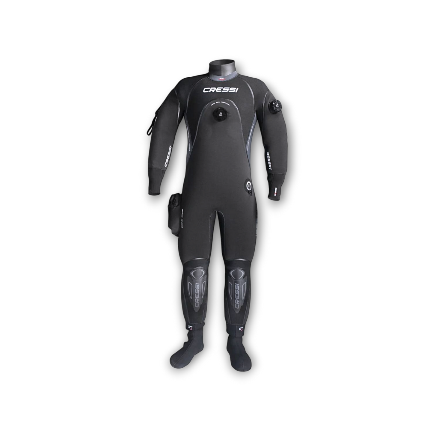 Cressi Desert muta stagna neoprene 4mm dry suit Uomo | DivePop