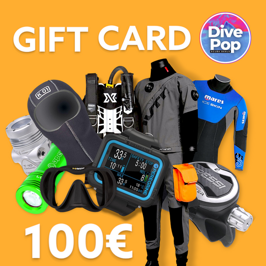 Gift Card 100€ Scuba ed Apnea Gift | DivePOP