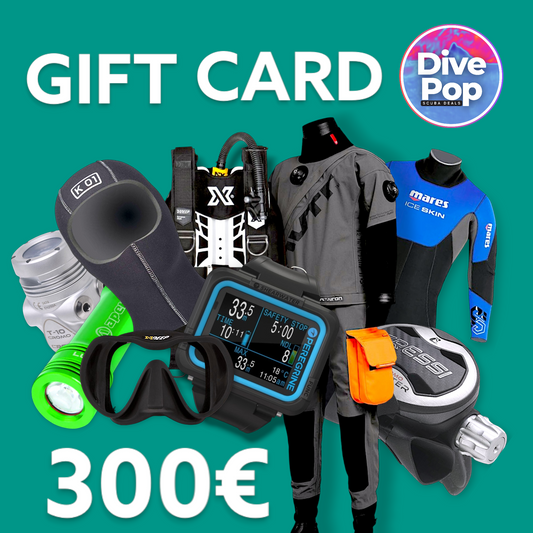 Gift Card 300€ Scuba ed Apnea Gift | DivePOP