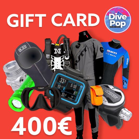 Gift Card 400€ Scuba ed Apnea Gift | DivePop