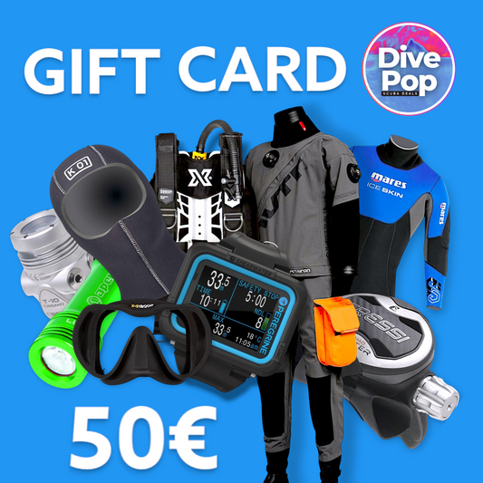 Gift Card 50€ Scuba ed Apnea Gift | DivePOP