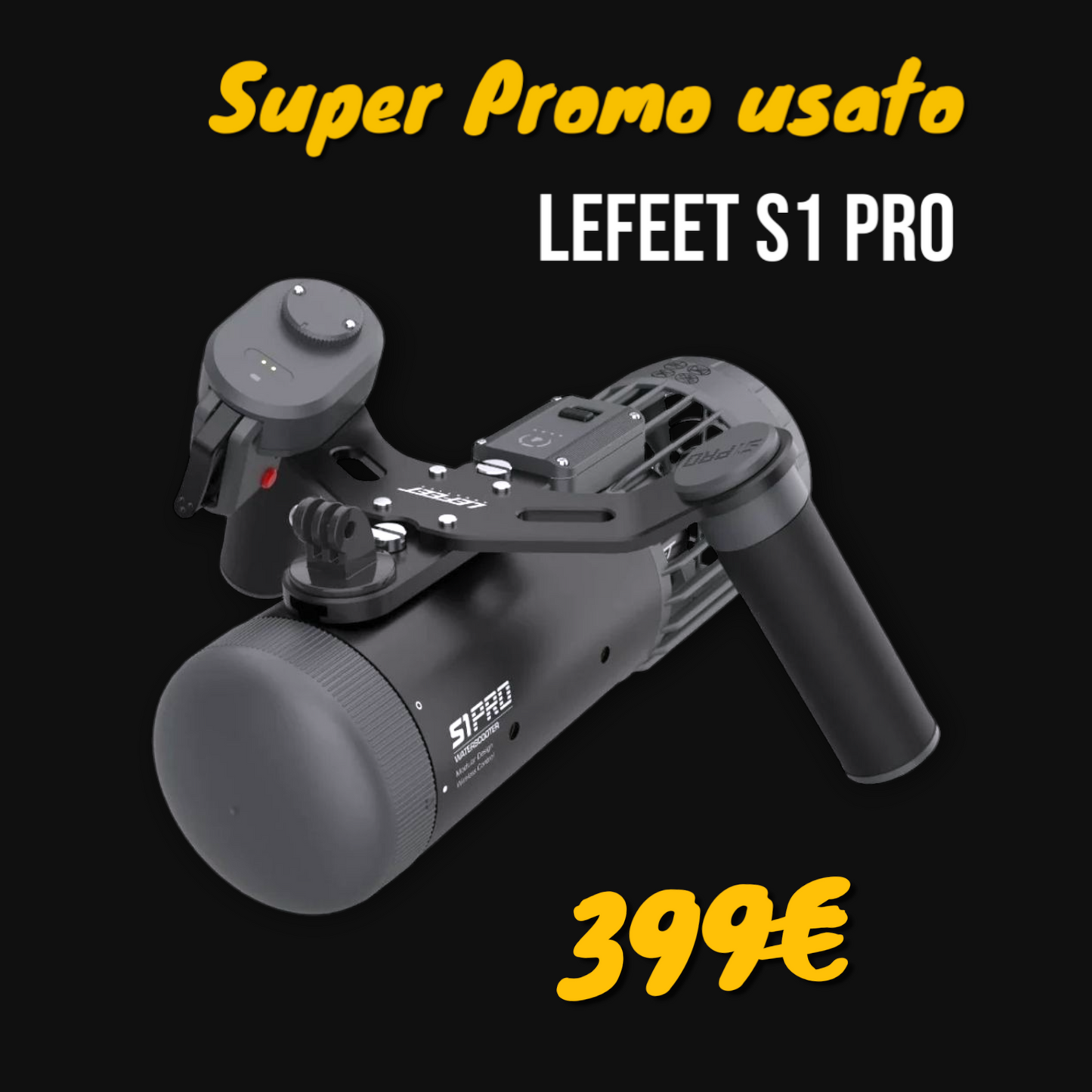 LEFEET S1Pro Sea Scooter fino -40 metri di profondità USATO | DivePop