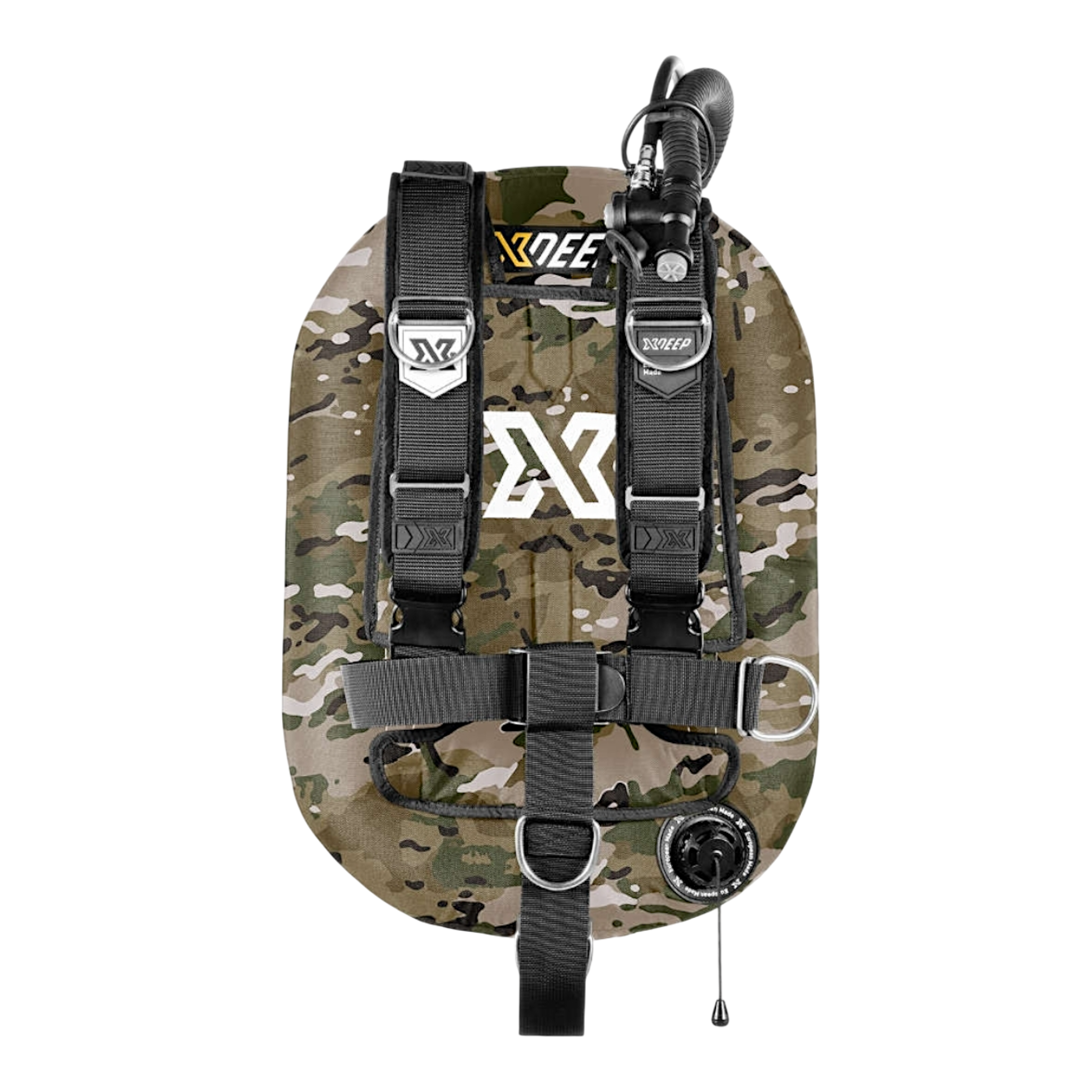 Xdeep Zeos Deluxe con sacco posteriore e schienalino alluminio 