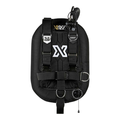 Sistema GAV Xdeep Zeos Deluxe con sacco posteriore e schienalino alluminio in quattro colori: nero